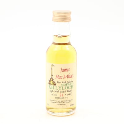 Killyloch 1972 21 Year Old James Mac Arthur’s Mini 5cl