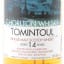 Tomintoul 14 Year Old Chorlton Whisky