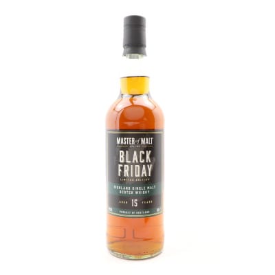 Black Friday 15 Year Old Master Of Malt