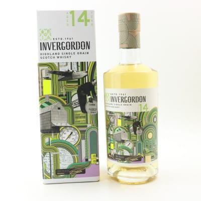 Invergordon 14 Year Old, Ex-bourbon Cask, 43% whisky bottle