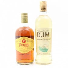 William Hinton Madeira Island Rum Pampero A Ejo Especial Venezuelan Rum 2 X 70cl