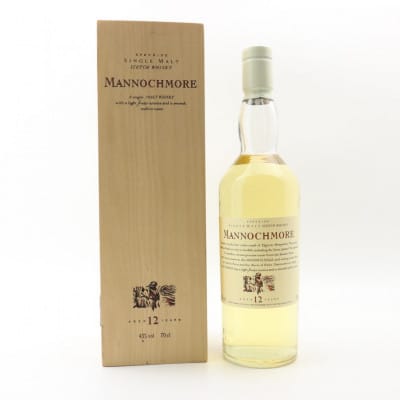 Flora & Fauna Mannochmore 12 Year Old 1st Edition In Wooden Box