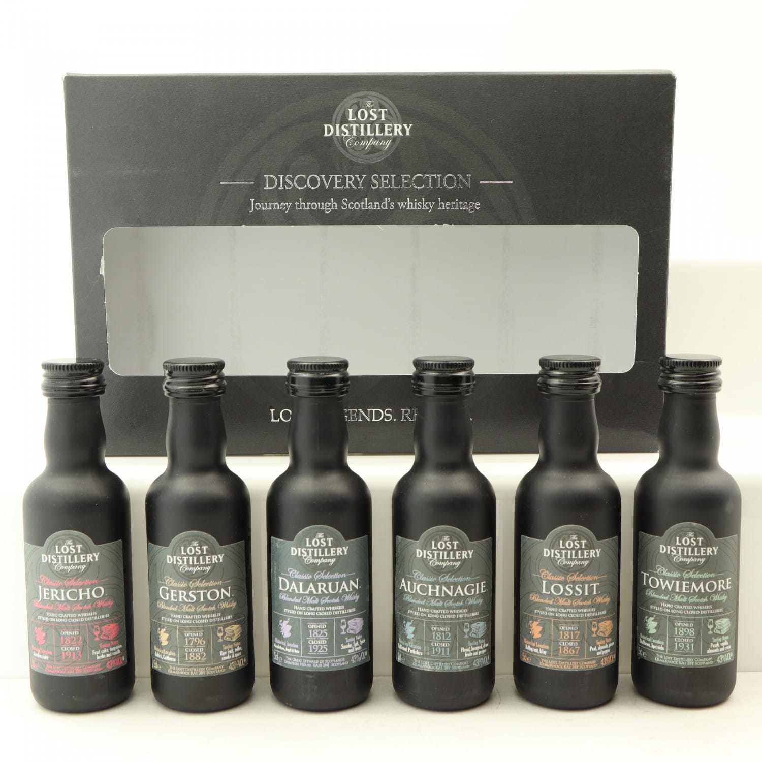 The Lost Distillery Company Discovery Selection Minis 6 x 5cl | The ...
