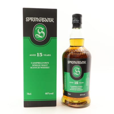 Springbank 15 Year Old, Sherry Cask, 2018, 46% whisky bottle