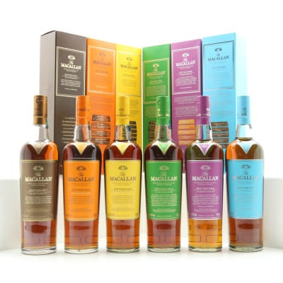 Macallan Edition No 1-6 6 x 70cl