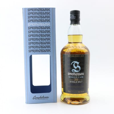 Springbank 1995 20 Year Old Single Cask For Tokyo International Barshow 2016