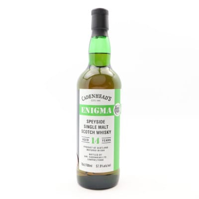 Cadenhead’s 2010 14 Year Old Speyside Single Malt Enigma