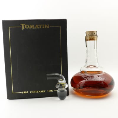 Tomatin Centenary Decanter 30 Year Old, Sherry Cask, 1997, 43% whisky bottle