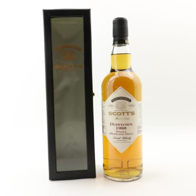 Dufftown Scott's Selection 23 Year Old, 1988, Scott's Selection, 58.3% whisky bottle