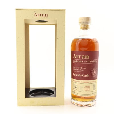 Arran 2009 12 Year Old Private Cask #945