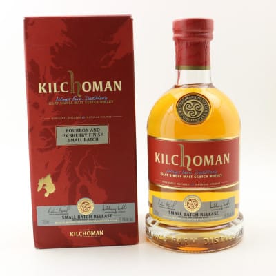 Kilchoman Small Batch No. Release Bourbon & Sherry Cask #6 Year Old, 2018, 57.8% whisky bottle