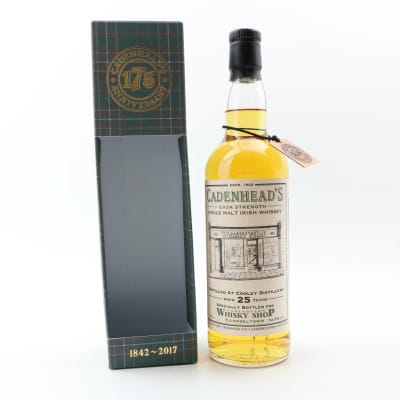 Cooley 25 Year Old Cadenhead’s For Cadenhead’s Whisky Shop Campbeltown