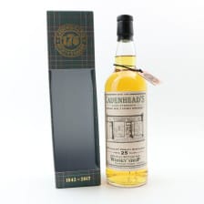 COOLEY 25 YEAR OLD CADENHEADS FOR CADENHEADS WHISKY SHOP CAMPBELTOWN