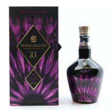 CHIVAS ROYAL SALUTE 21 YEAR OLD HARRIS REED EDITION PURPLE FLAGON