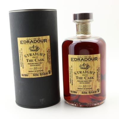 Edradour 2012 10 Year Old Straight From The Cask 50cl