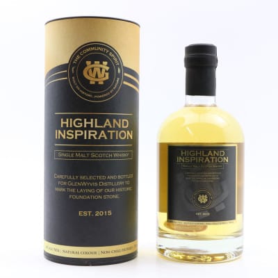 Highland Inspiration Bottled To Mark Laying Of Foundation Stone For Glen Wyvis Distillery