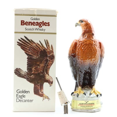 Beneagles Golden Eagle Ceramic Decanter 75cl