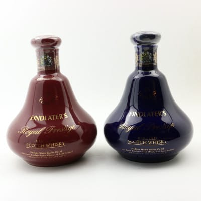 Findlater’s 25 Year Old Royal Prestige Ceramic Decanter 2 x 70cl