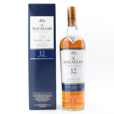 Macallan 12 Year Old Double Cask, Sherry Cask, 2018, 40%, 75cl whisky bottle