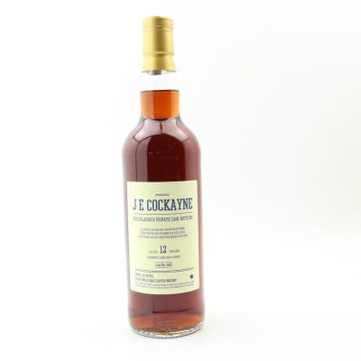 Bruichladdich 'J E Cockayne' Private Cask 12 Year Old, Sherry Cask, Cask #0455, 62.5% whisky bottle
