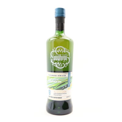 Ardnamurchan Rare Release 8 Year Old, Bourbon Cask, 2015, The Scotch Malt Whisky Society, 62.4% whisky bottle
