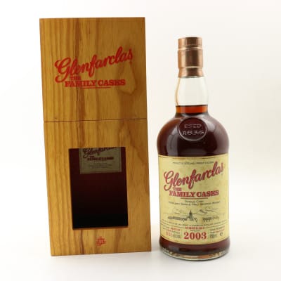 Glenfarclas Family Cask, Sherry Cask, Cask #2, 2003, 59.3% whisky bottle