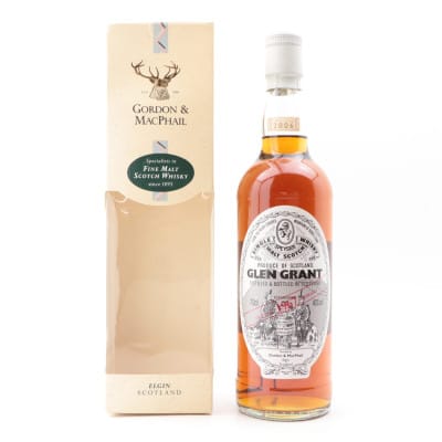 Glen Grant 39 Year Old, Sherry Cask, 1967, Gordon & MacPhail, 40% whisky bottle