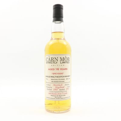Mortlach 1995 16 Year Old Carn Mor
