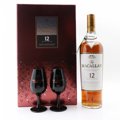 Macallan 12 Year Old & Glasses Gift Set