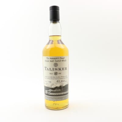 Manager’s Dram Talisker 17 Year Old