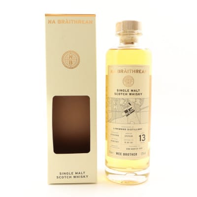 Linkwood Big Brother 13 Year Old, Sherry Cask, 2008, Na Bràithrean, 52% whisky bottle