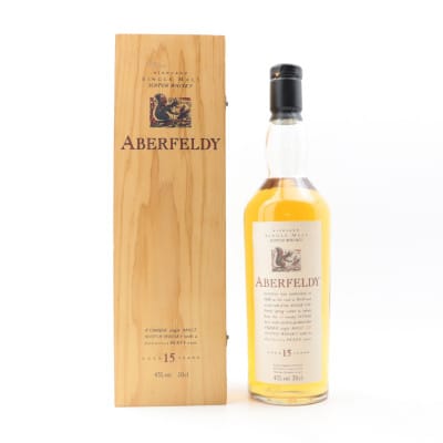 Flora & Fauna Aberfeldy 15 Year Old in Wooden Box