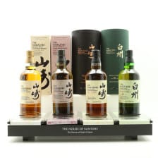 HOUSE OF SUNTORY NATURE SPIRIT OF JAPAN COLLECTION 4 X 70CL WITH PLINTH