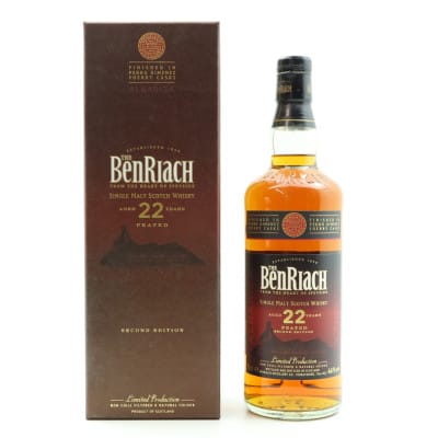 BenRiach 22 Year Old Albariza Peated Pedro Ximenez Finish
