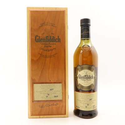 Glenfiddich 1967 30 Year Old Vintage Reserve