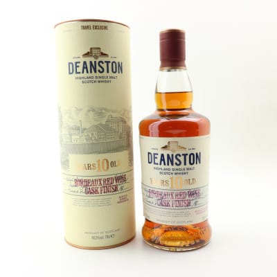 Deanston 10 Year Old Bordeaux Red Wine Cask Finish