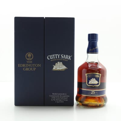 Cutty Sark 25 Year Old Commemorative Release