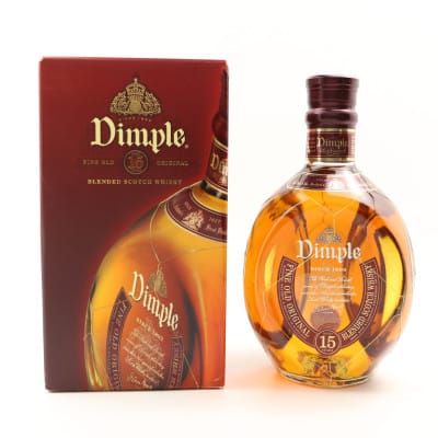 Dimple Fine Old Original 15 Year Old, Mixed Cask, 43% whisky bottle