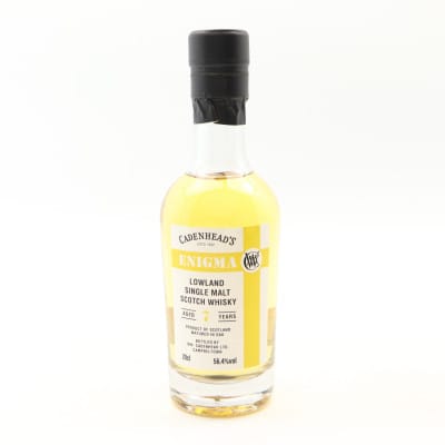 Cadenhead’s 7 Year Old Lowland Single Malt Enigma 20cl