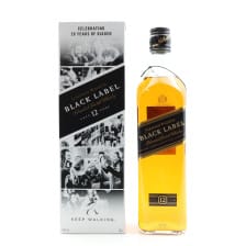 JOHNNIE WALKER 12 YEAR OLD BLACK LABEL CELEBRATING 20 YEARS OF DIAGEO