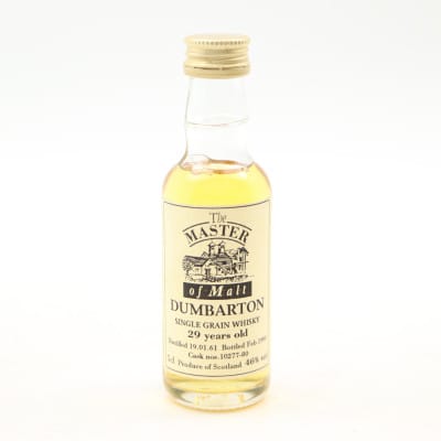 Dumbarton 1961 29 Year Old Master Of Malt Mini 5cl