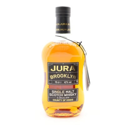 Jura Brooklyn County Of Kings, American White Oak Bourbon, Amoroso Sherry & Pinot Noir Cask, 2014, 42% whisky bottle