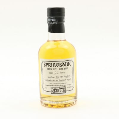 Springbank 22 Year Old Open Day 2022 20cl | The 144th Auction | Scotch ...