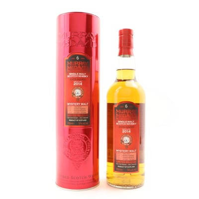 Safe Haven Mystery Malt 6 Year Old, Bourbon & Sherry Cask, 2014, Murray McDavid, 50% whisky bottle