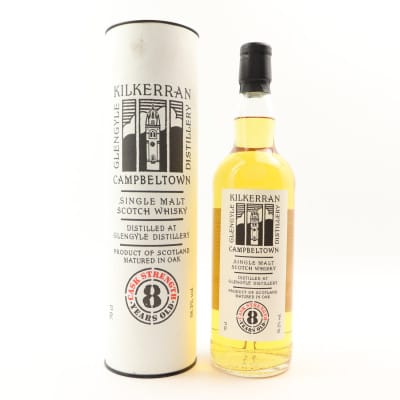 Kilkerran 8 Year Old Cask Strength Bourbon Cask Matured Batch #1