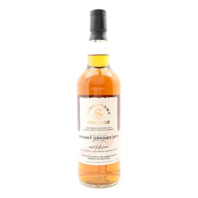 Secret Orkney 2010 14 Year Old Signatory 100º Proof Edition #23