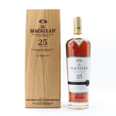 Macallan 25 Year Old Sherry Oak 2022 Release