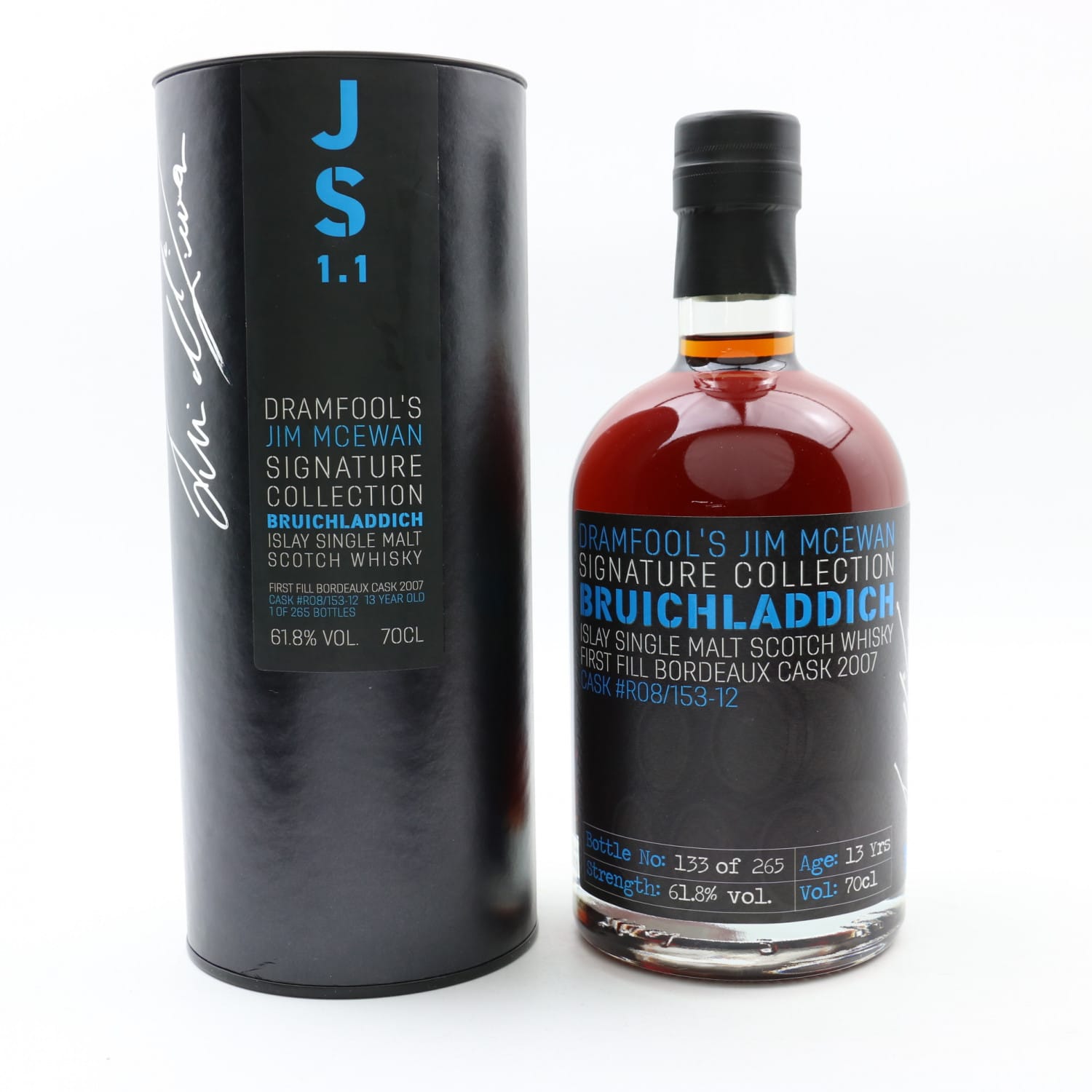 Bruichladdich 2007 13 Year Old Dramfool's Jim McEwan Signature