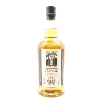Kilkerran 8 Year Old Cask Strength Bourbon Cask Matured Batch #12