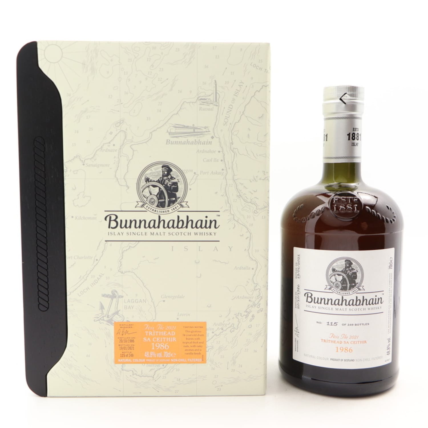 Bunnahabhain 1986 34 Year Old Trithead Sa Ceithir Feis Ile 2021 | The ...